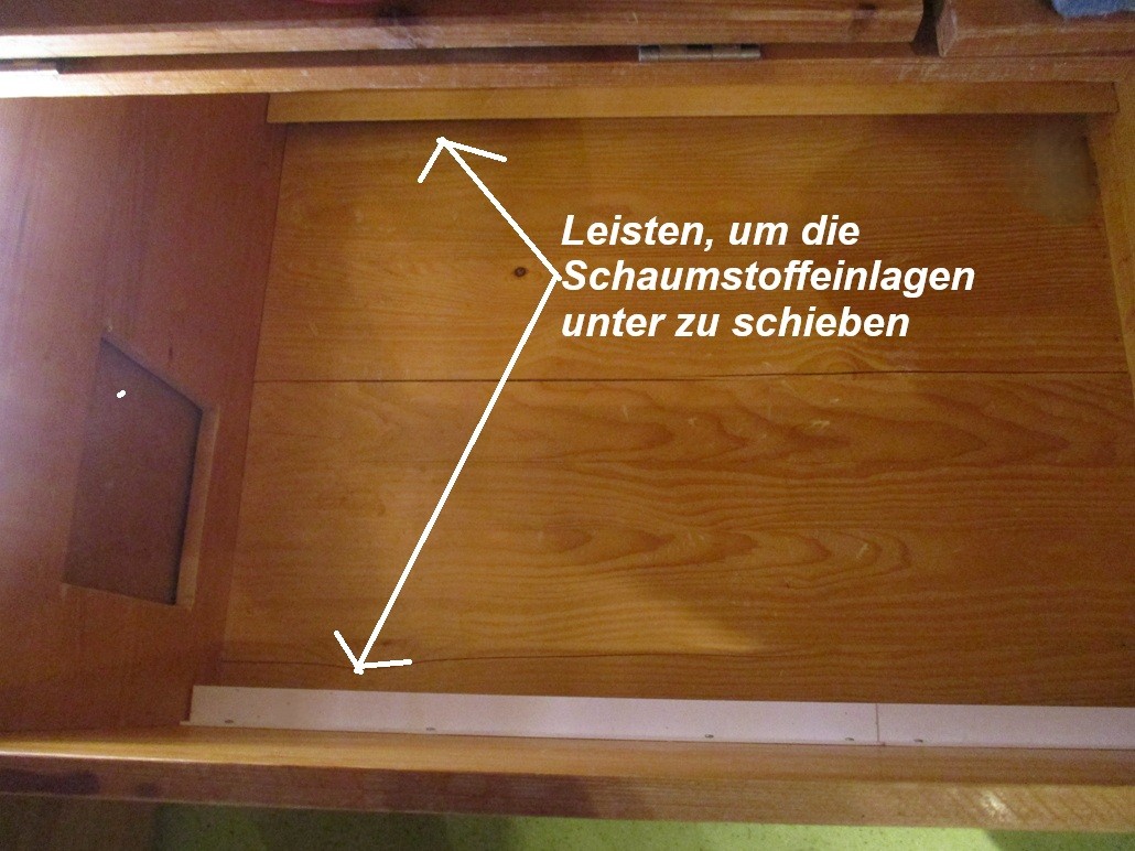Wurfkiste leer